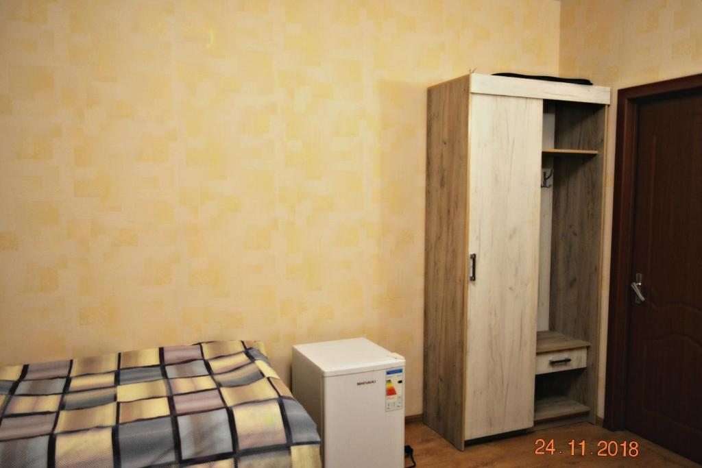 Номер (Односпальная кровать в общем номере) хостела Теремок, Тула