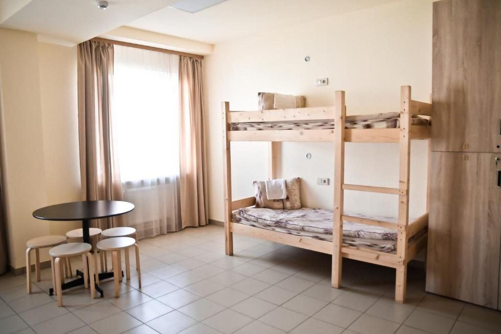 Номер (Спальное место на двухъярусной кровати в общем номере для мужчин) хостела Отрада, Одинцово