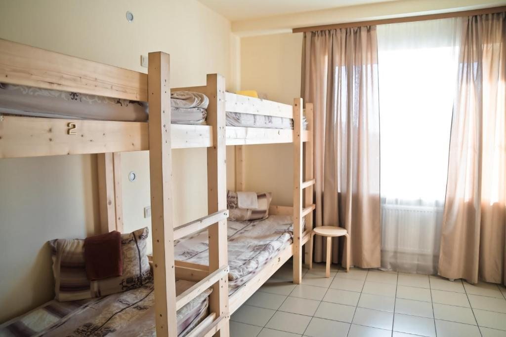 Номер (Спальное место на двухъярусной кровати в общем номере для женщин) хостела Отрада, Одинцово