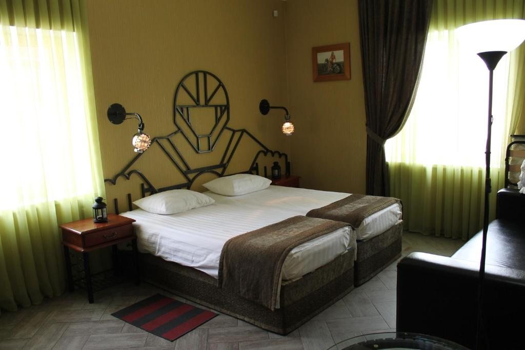 Двухместный (Двухместный номер с 2 отдельными кроватями) отеля Bike Hotel, Каменск-Шахтинский