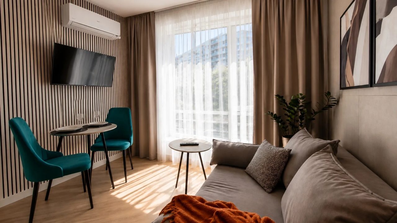 Апартаменты (Студии комфорт- класс), Kakaduhome на Шеронова 12