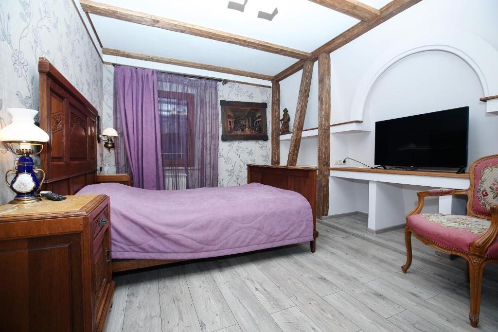 Двухместный (Двухместный номер Делюкс с 1 кроватью и душем) гостевого дома Вилла Гретхен, Светлогорск