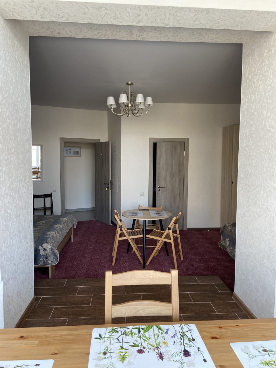 Люкс (С кроватью размера «king-size» и балконом), Гостевой дом Соната