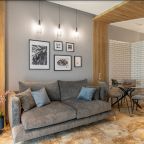 Четырехместный (Двухкомнатный люкс с ванной комнатой Executive Luxe), LOFT Hotel & SPA