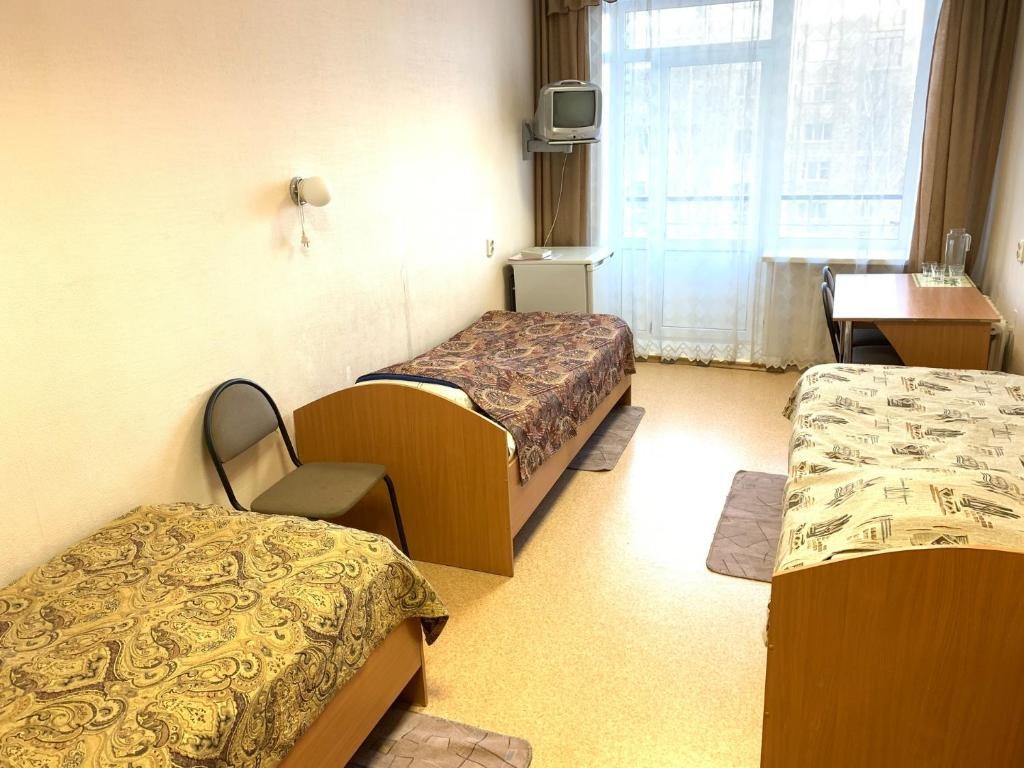 Трехместный (Бюджетный трехместный номер) гостиницы РУЦП, Новосибирск