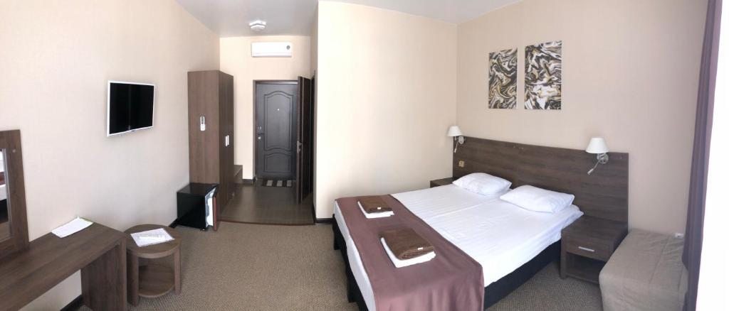 Двухместный (Двухместный номер с 1 кроватью или 2 отдельными кроватями) отеля Берлей, Лазаревское