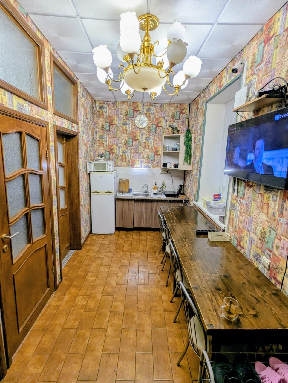 общая кухня-гостиная