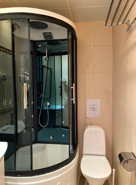 Одноместный (Стандартный одноместный номер с душем) отеля Сити, Москва
