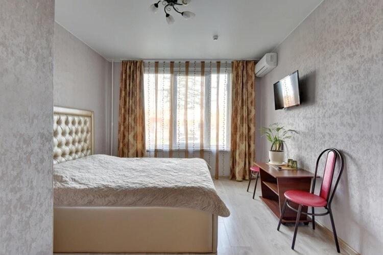 Двухместный (Большой двухместный номер с 1 кроватью) мини-отеля На Пролетарском, 1, Москва