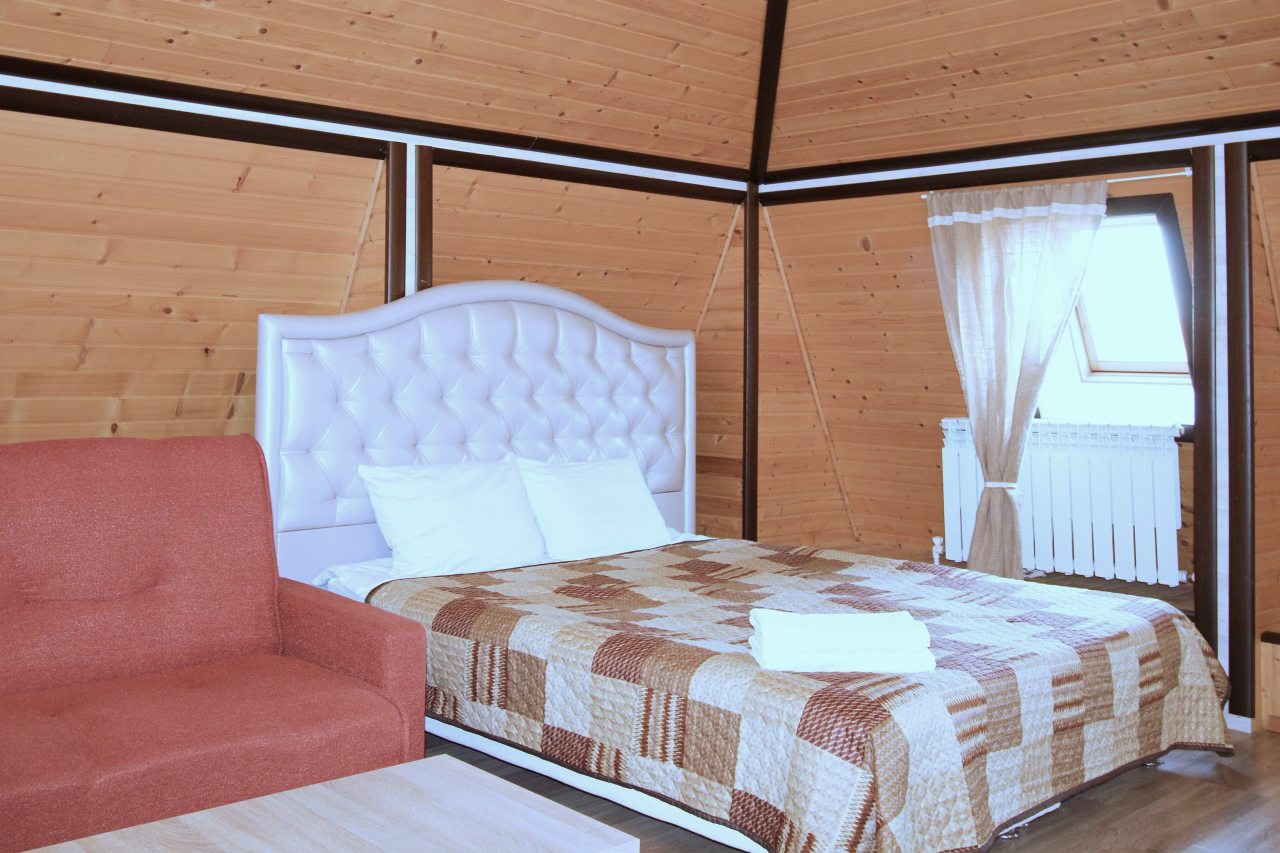 Двухместный (Мансарда с одной большой или двумя раздельными кроватями), Круиз Румянцево