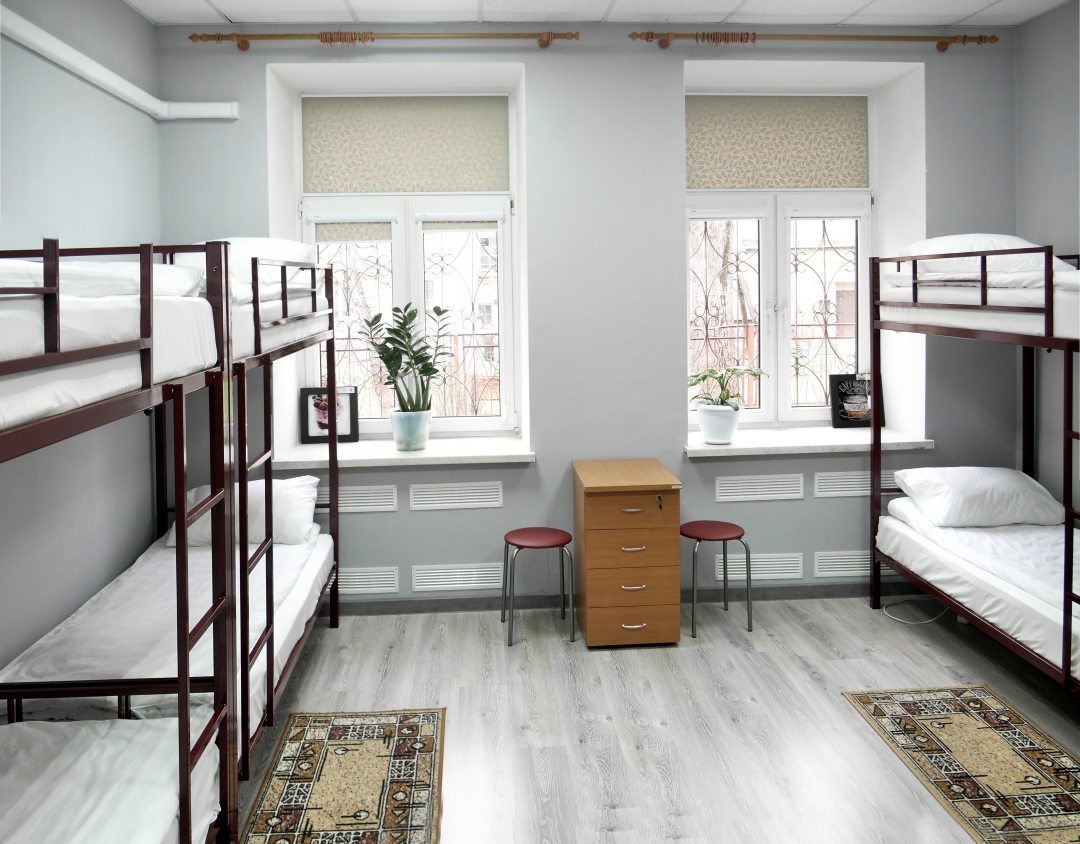 Восьмиместный Мужской (Кровать в общем 8-местном номере для мужчин) хостела Берег, Москва