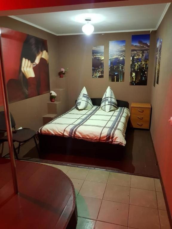 Двухместный (Большой двухместный номер с 1 кроватью) мини-гостиницы Кольская 11, Москва