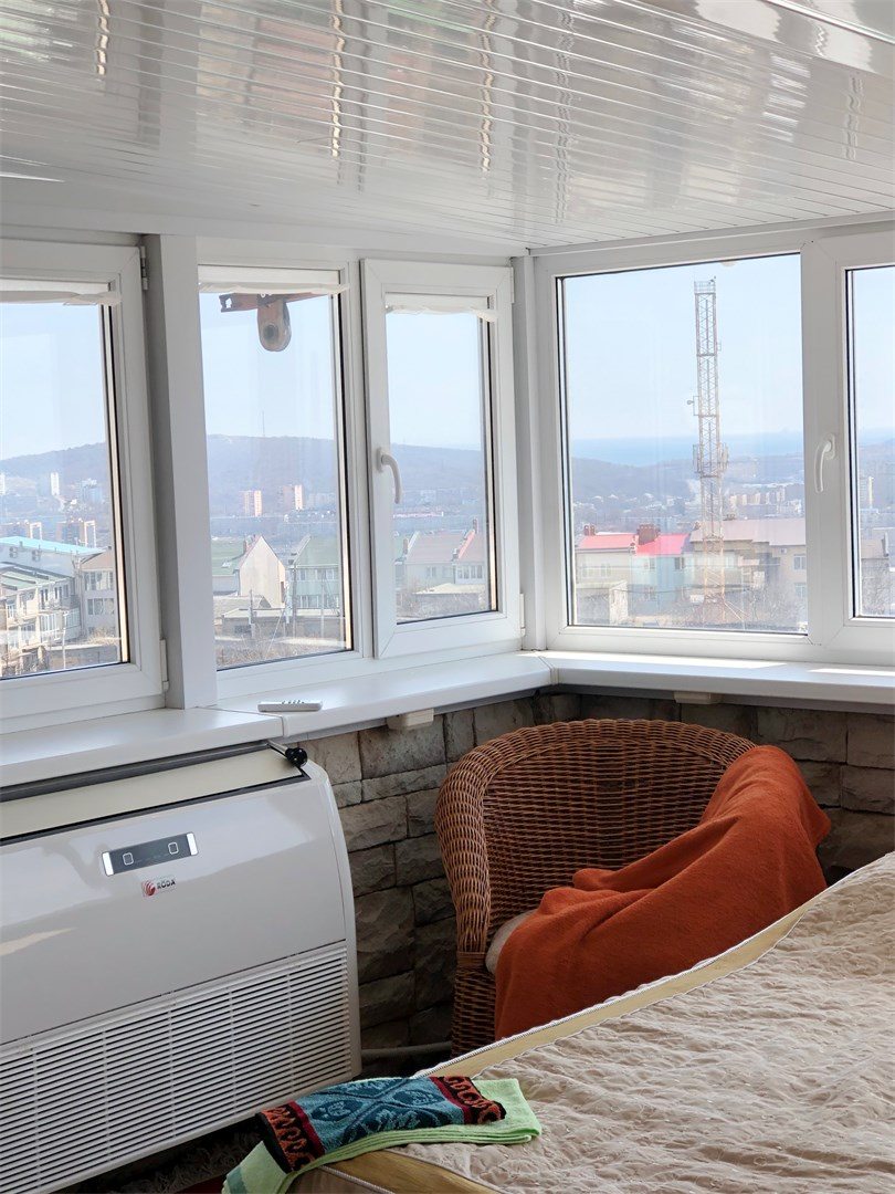 Студио (Номер-студия с видом на море №1) гостевого дома Busse House, Владивосток