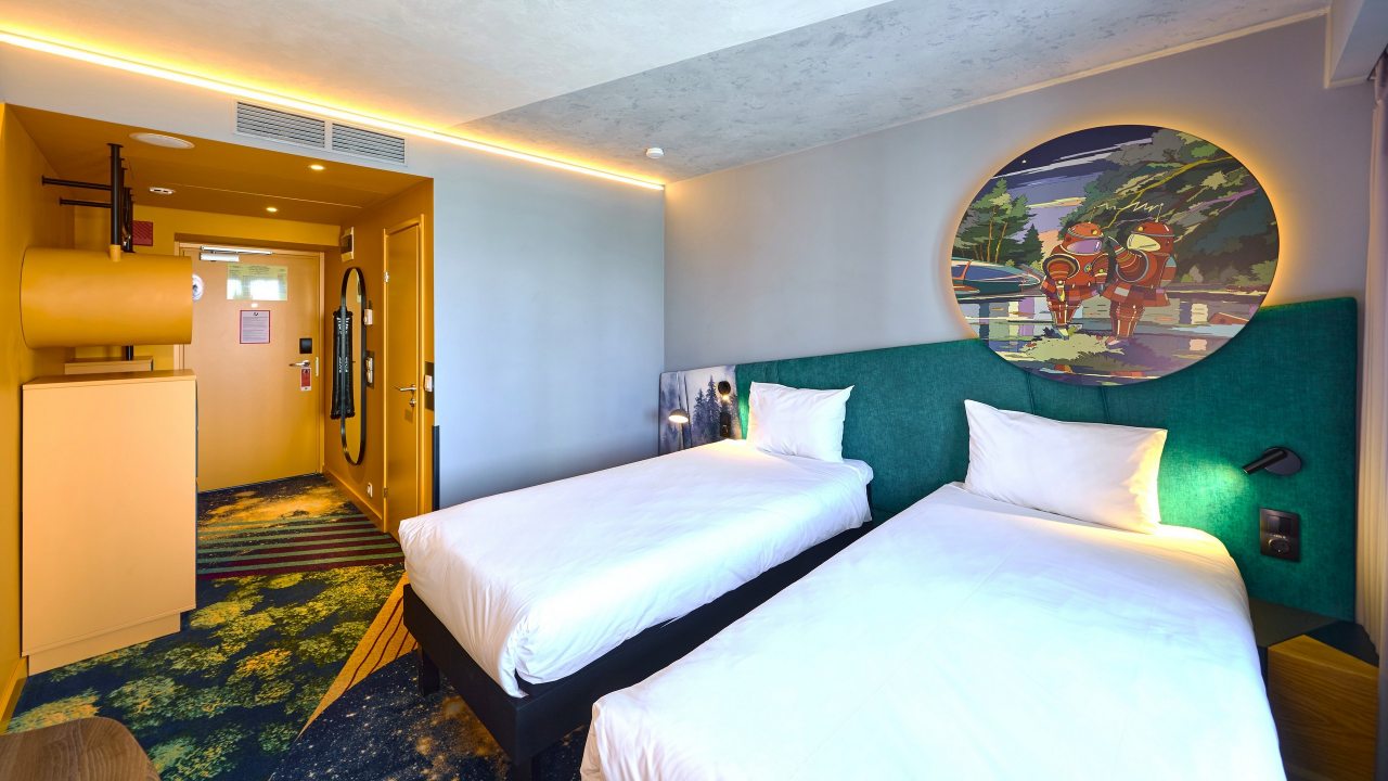 Двухместный (Стандартный с 2 отдельными кроватями), Отель ibis Styles Челябинск