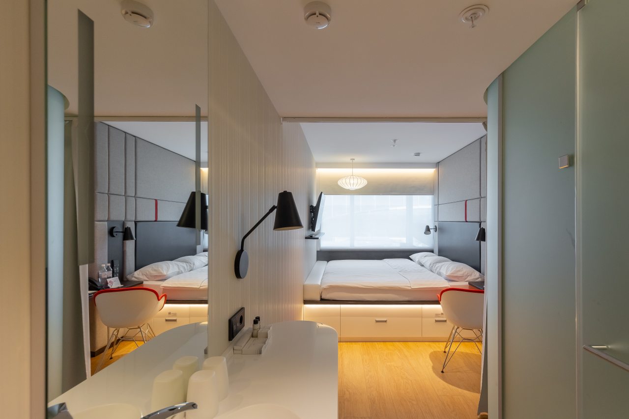 Двухместный (Улучшенный номер с кроватью размера «king-size»), Отель Maxima Domodedovo