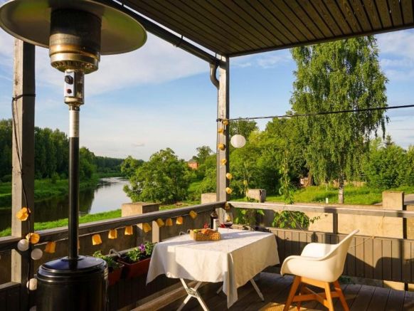 Дом на реке - панорамная веранда, потрясающий вид, Павловский Посад