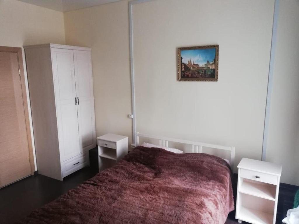 Двухместный (Большой двухместный номер с 1 кроватью) гостевого дома Саквояж, Серпухов