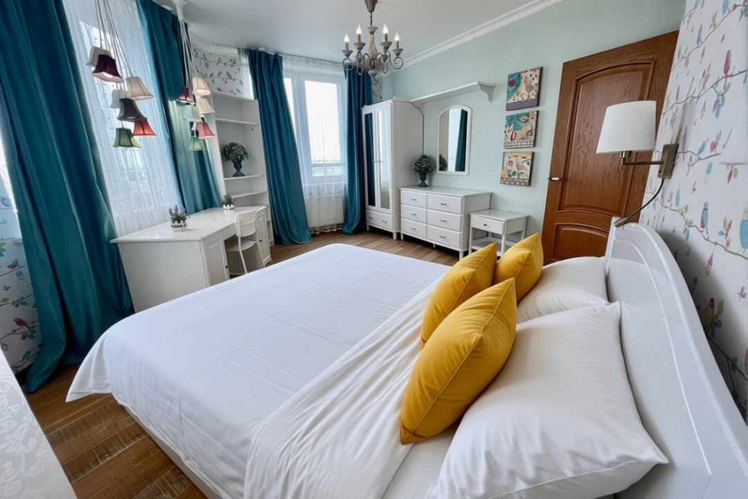 Апартаменты (Трехкомнатные Бизнес с панорамным видом), Апартаменты Clever House