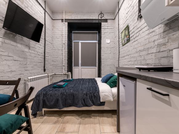 Фотография номера квартиры RentalSPb Apart-hotel on METALLOSTROY village