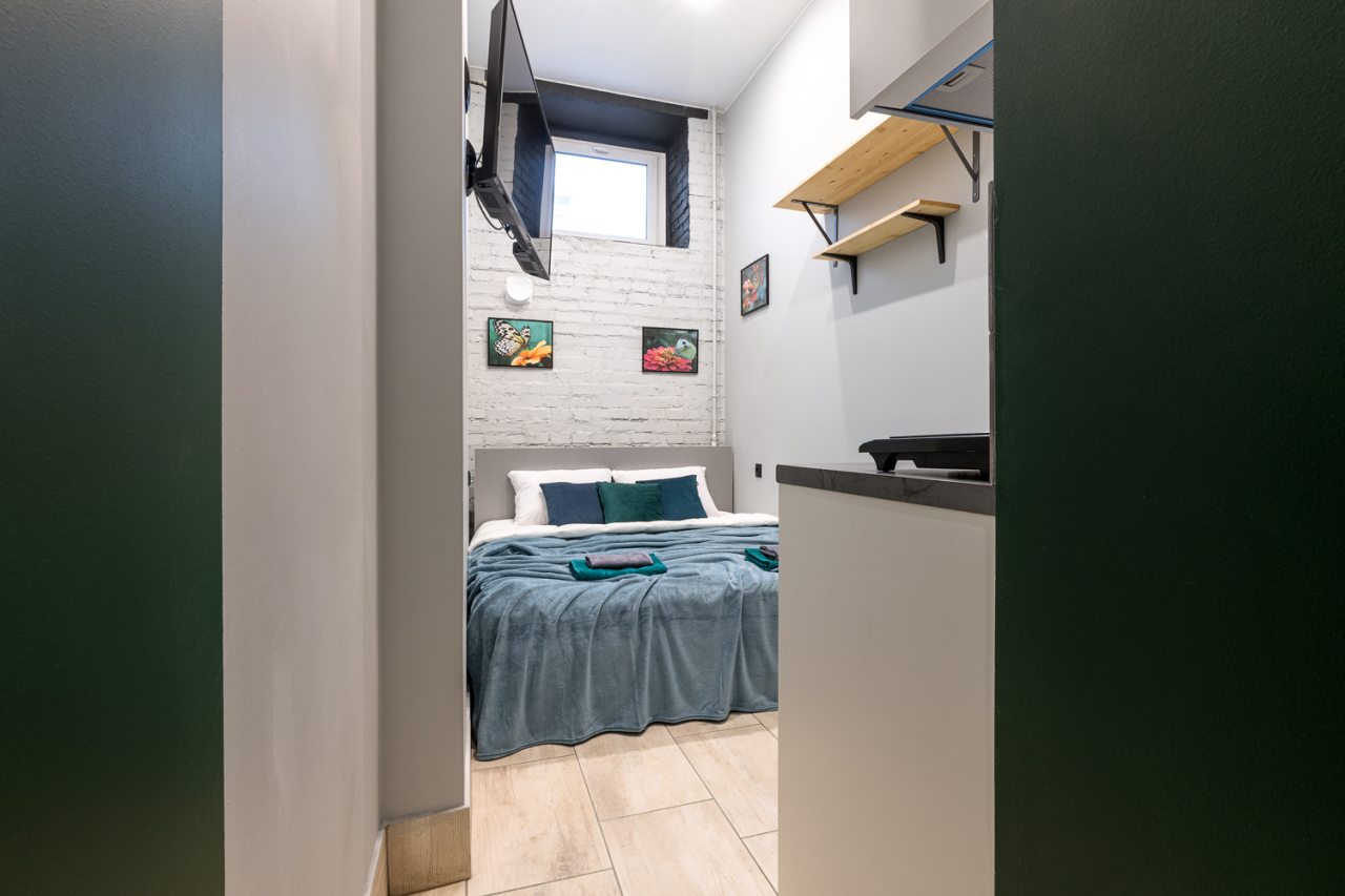 Студио (MLec), Апартаменты RentalSPb Deluxe room on Metallostroy