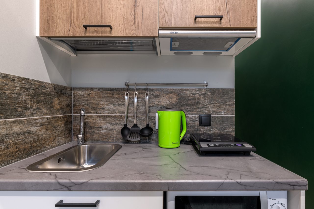 Студио (MLec), Апартаменты RentalSPb Deluxe room on Metallostroy