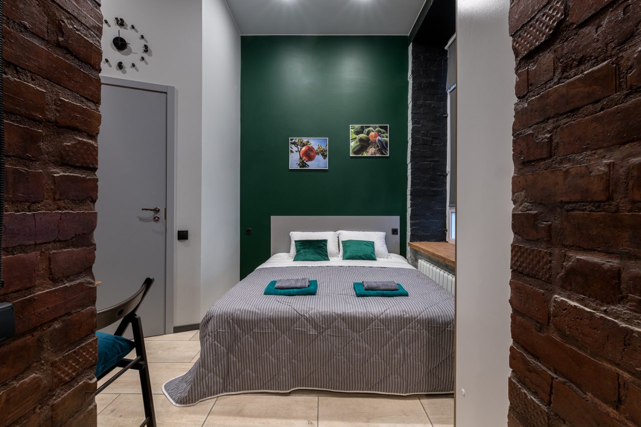 Студио (MLcf), Апартаменты RentalSPb Deluxe room on Metallostroy