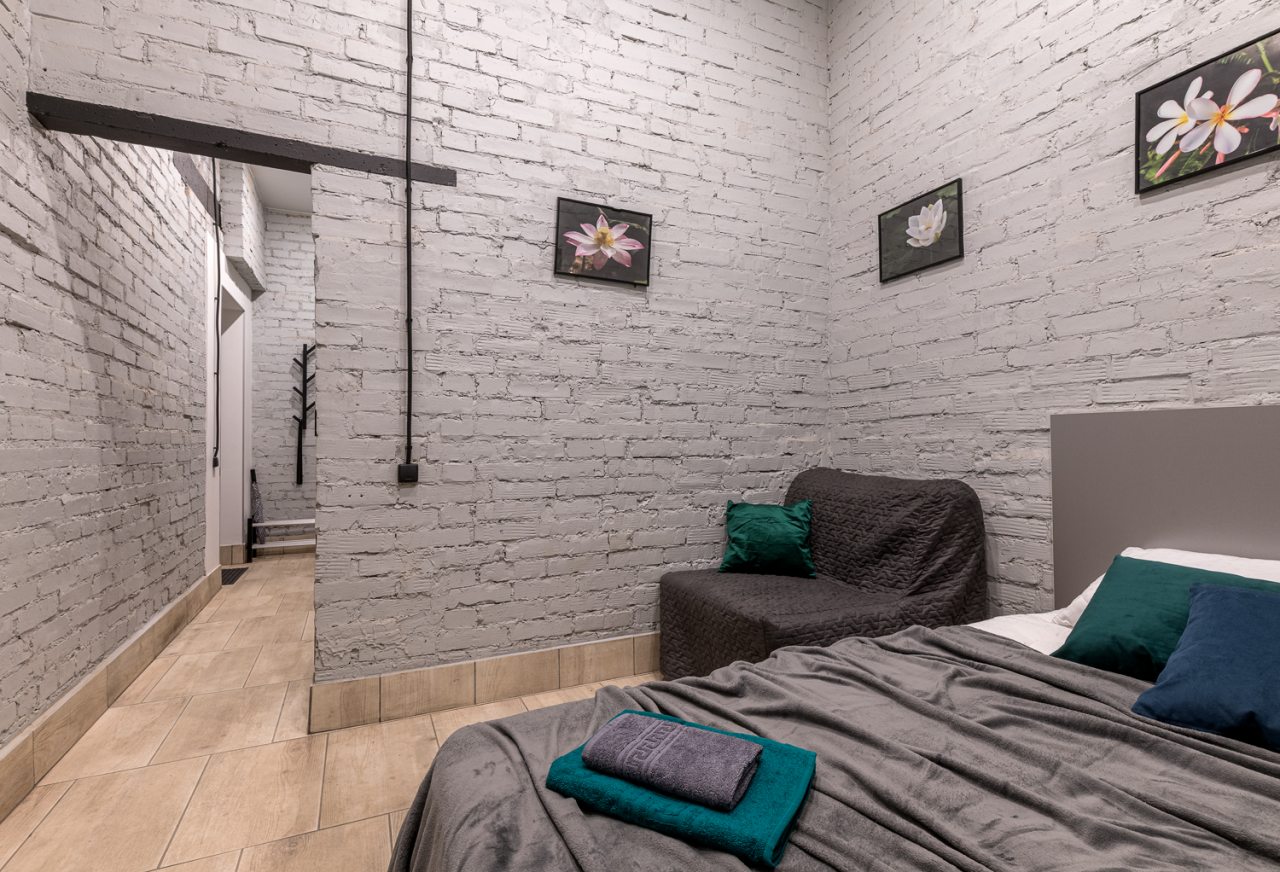 Студио (MLfm), Апартаменты RentalSPb Deluxe room on Metallostroy