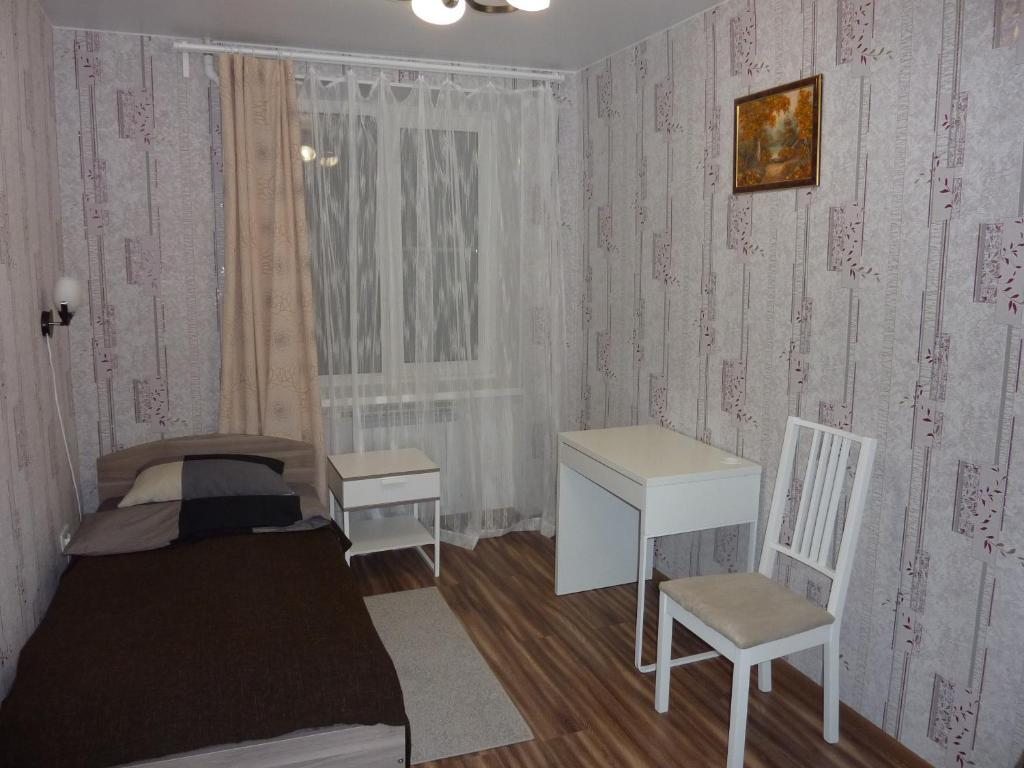 Номер (Односпальная кровать в общем номере для женщин) гостевого дома Комнаты на Ленинградской 70, Песочный