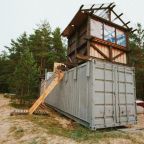 Двухместный (Двухместный номер с 1 кроватью и террасой), Кемпинг Wind hunters station