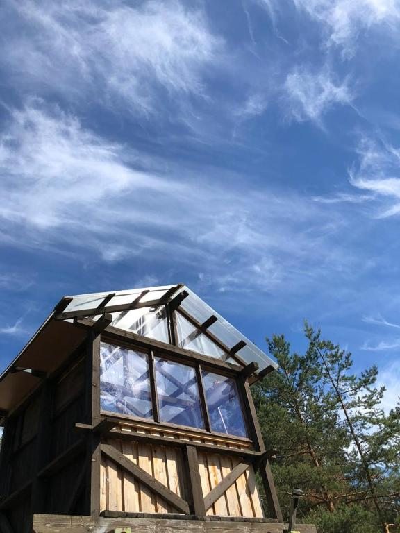 Двухместный (Двухместный номер с 1 кроватью и террасой), Кемпинг Wind hunters station