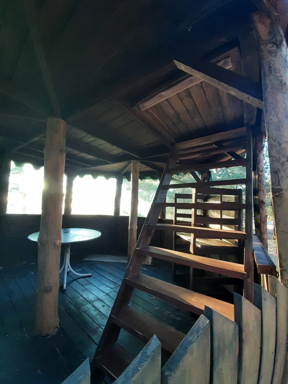 Двухместный (Двухярусный геокупол с беседкой), Кемпинг Wind hunters station