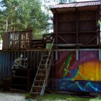 Двухместный (Двухместный номер с 1 кроватью и террасой), Кемпинг Wind hunters station