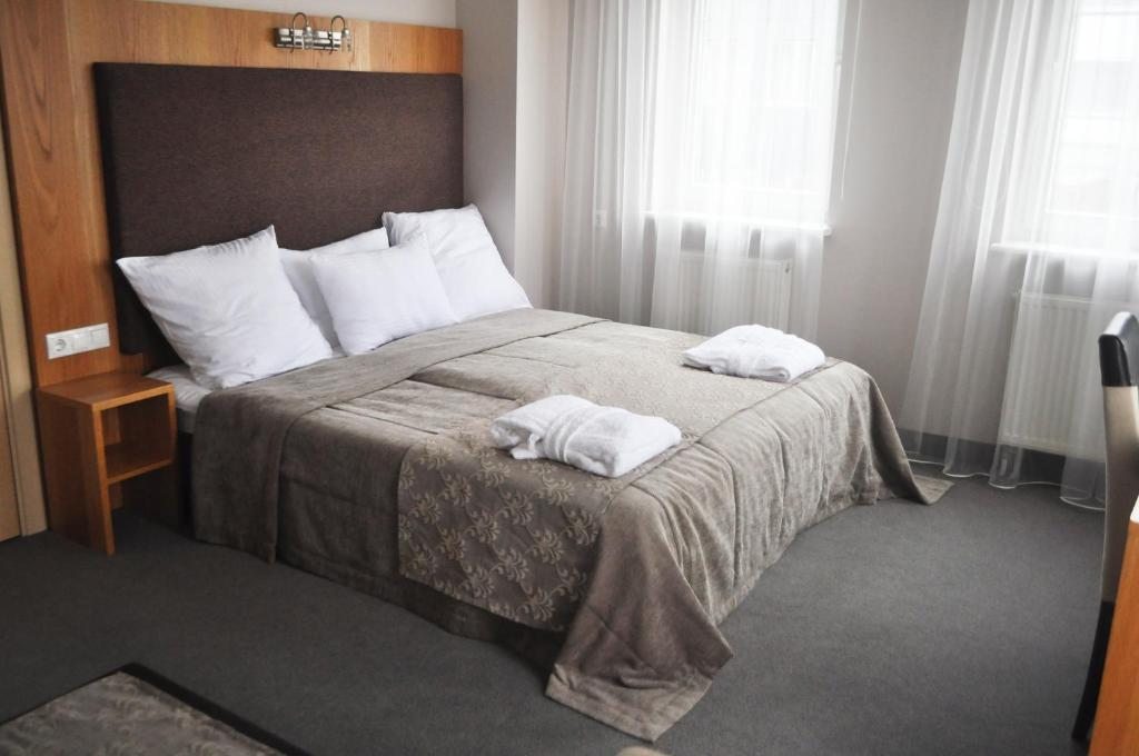 Двухместный (Двухместный номер «Комфорт» с 1 кроватью или 2 отдельными кроватями) отеля Янтарный сезон, Зеленоградск