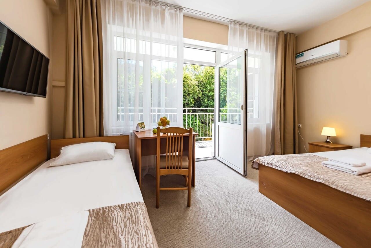 Двухместный (СТАНДАРТ с двумя кроватями) отеля Garden Hills 3* by Provence, Сочи