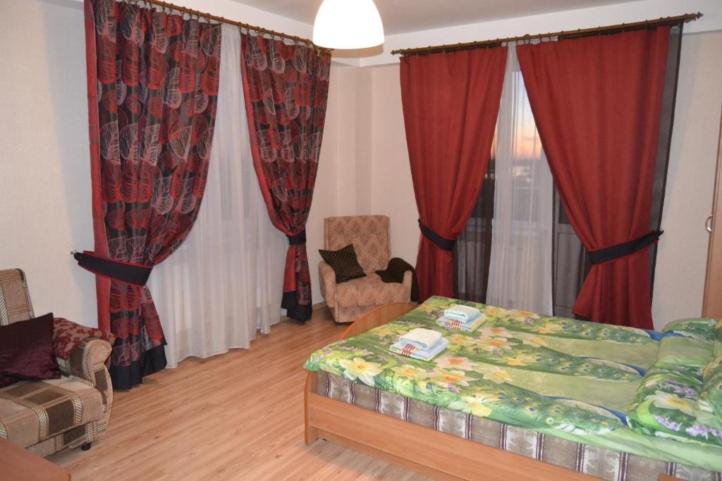 Апартаменты (Апартаменты с 2 спальнями) отеля Queen & Apartments, Великий Новгород