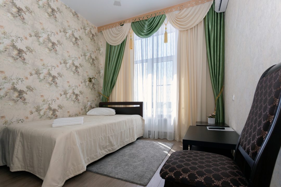 Одноместный (Цветочный мир) гостиницы Жемчужина, Вешенская