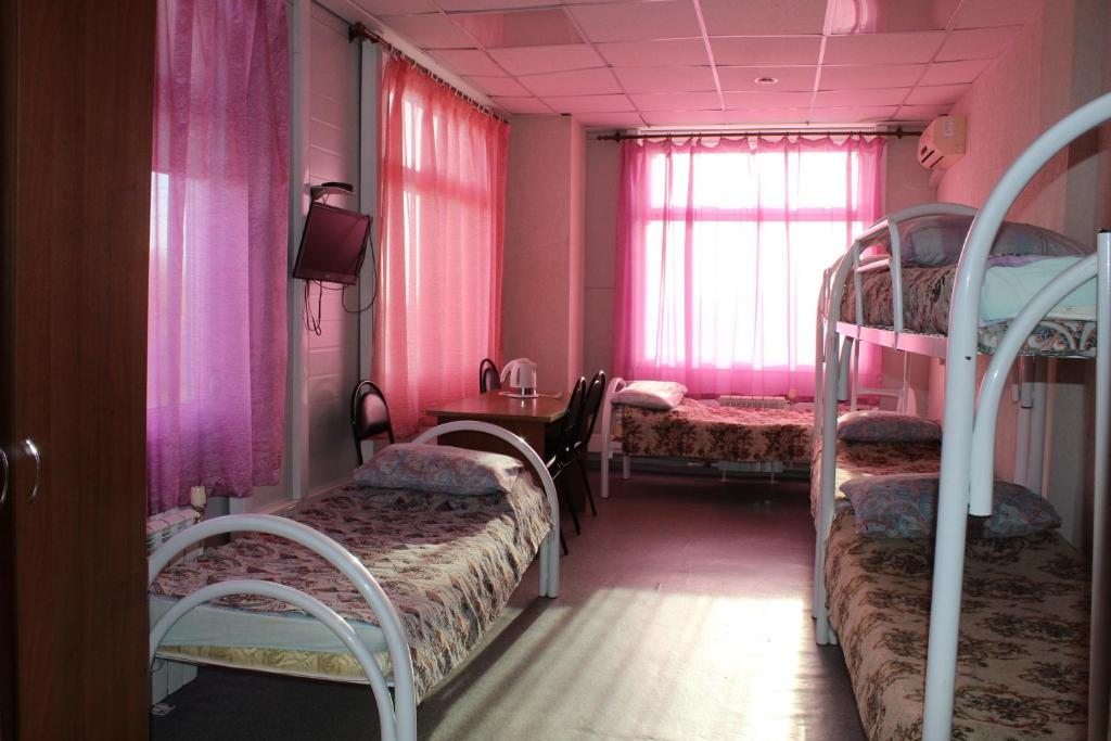 Номер (Спальное место на двухъярусной кровати в общем номере для мужчин и женщин) отеля Планета спорта, Сасово