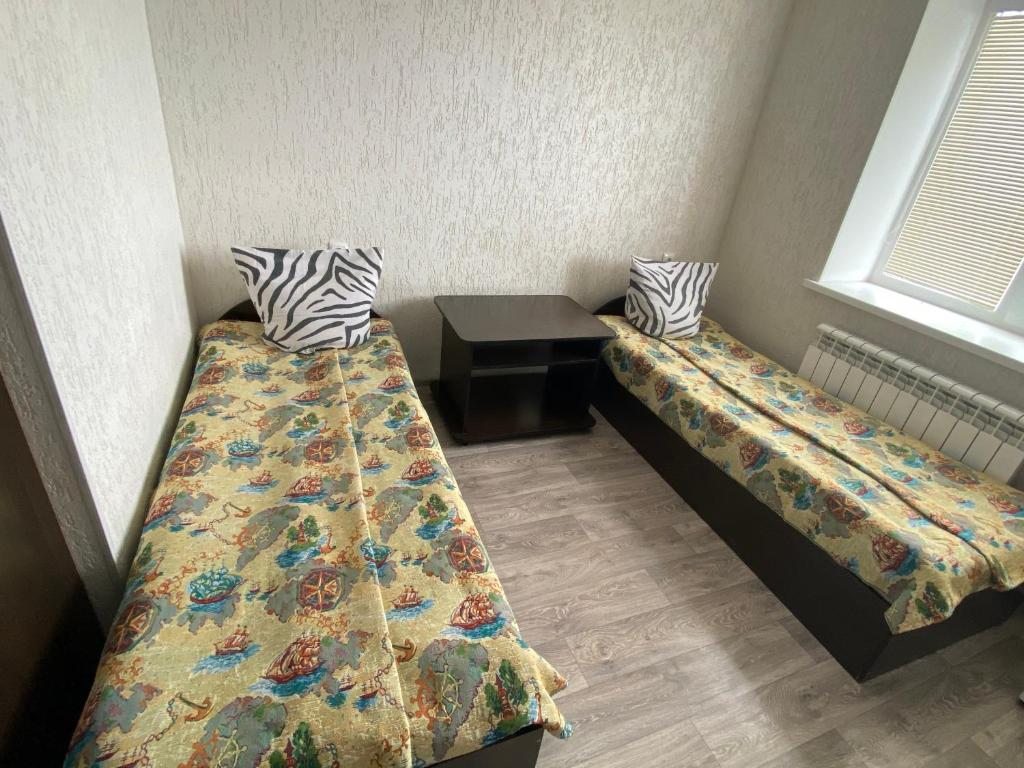 Двухместный (Бюджетный двухместный номер с 2 отдельными кроватями) гостиницы На Луговой, Благовещенск (Башкортостан)