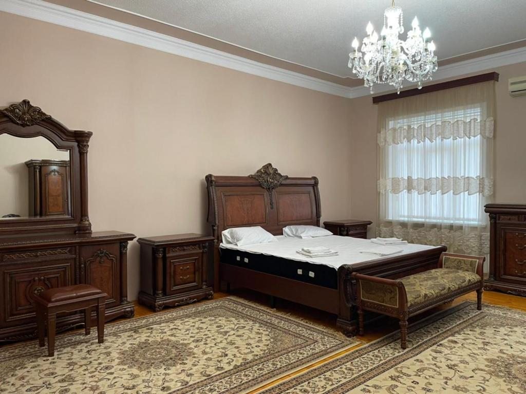Двухместный (Двухместный номер Делюкс с 1 кроватью и ванной) гостевого дома Villa SeaZone, Дербент