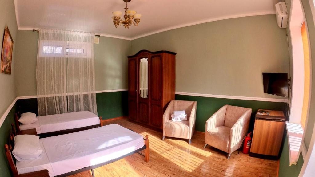 Двухместный (Двухместный номер с 2 отдельными кроватями, вид на сад), Вилла Виктория