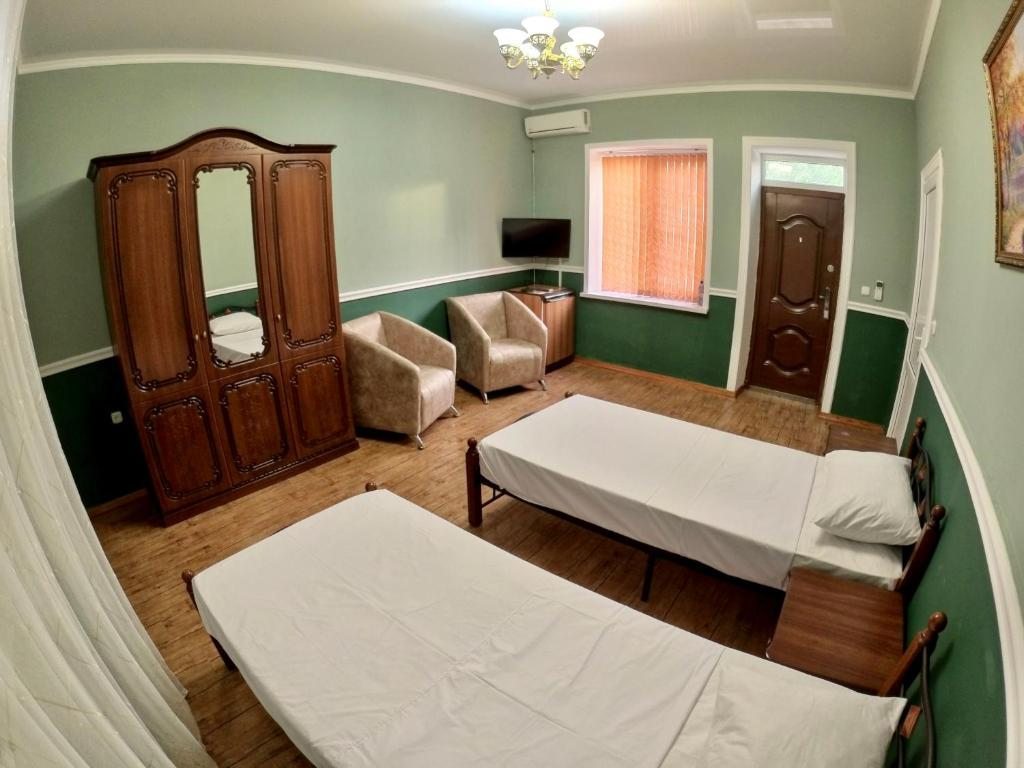 Двухместный (Двухместный номер с 2 отдельными кроватями, вид на сад), Вилла Виктория