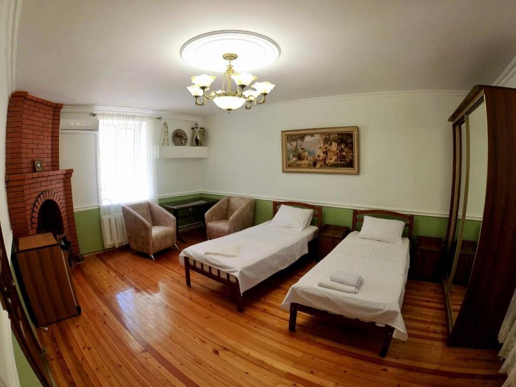 Двухместный (Двухместный номер с 2 отдельными кроватями, вид на сад), Вилла Виктория