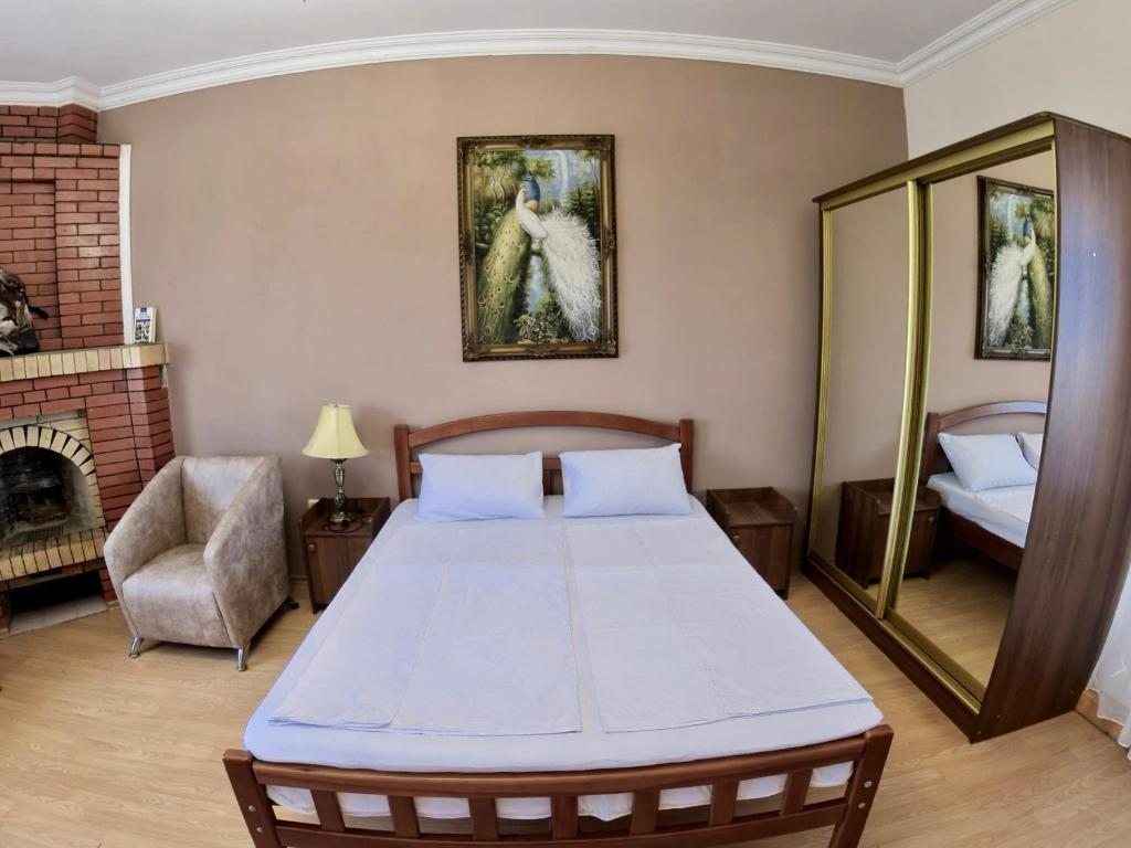 Двухместный (Стандартный двухместный номер с 1 кроватью), Вилла Виктория