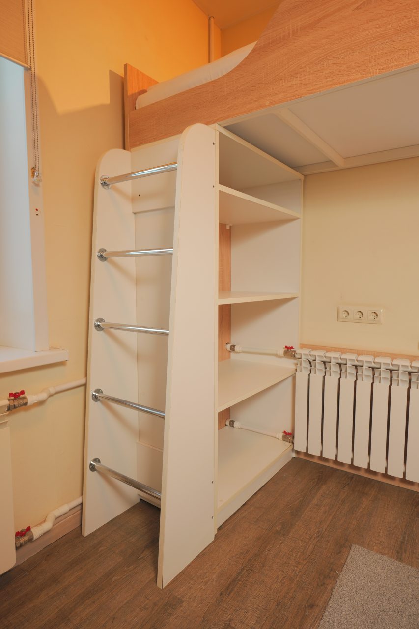 Номер с двухъярусной кроватью, кухней и сан.узлом