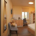 Номер с двухъярусной кроватью, кухней и сан.узлом