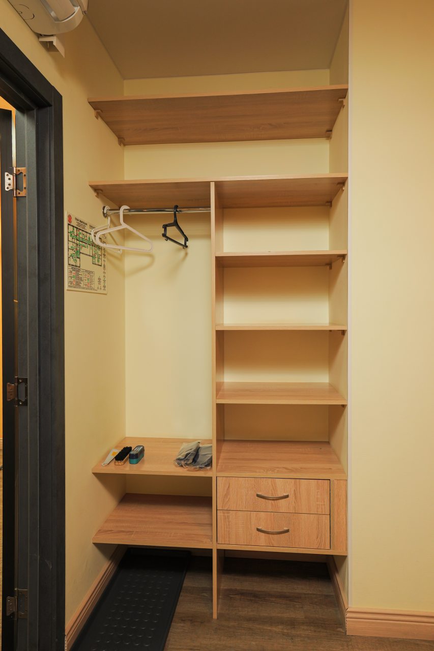 Номер с двухспальной кроватью, кухней и сан.узлом