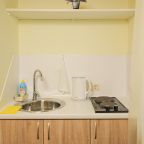 Номер с двухспальной кроватью, кухней и сан.узлом