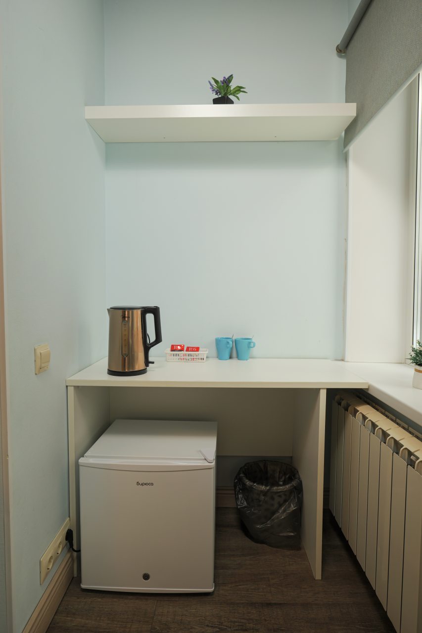 Номер с двухспальной кроватью и сан.узлом