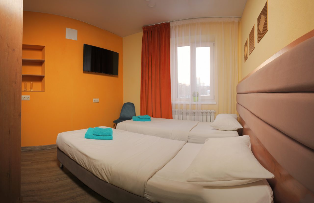 Двухместный (СЕМЕЙНЫЙ НОМЕР  (ЭКОНОМ)), Мини-отель El hostel