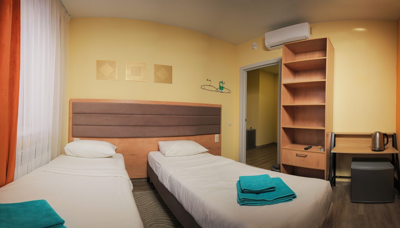 Двухместный (СЕМЕЙНЫЙ НОМЕР  (ЭКОНОМ)), Мини-отель El hostel
